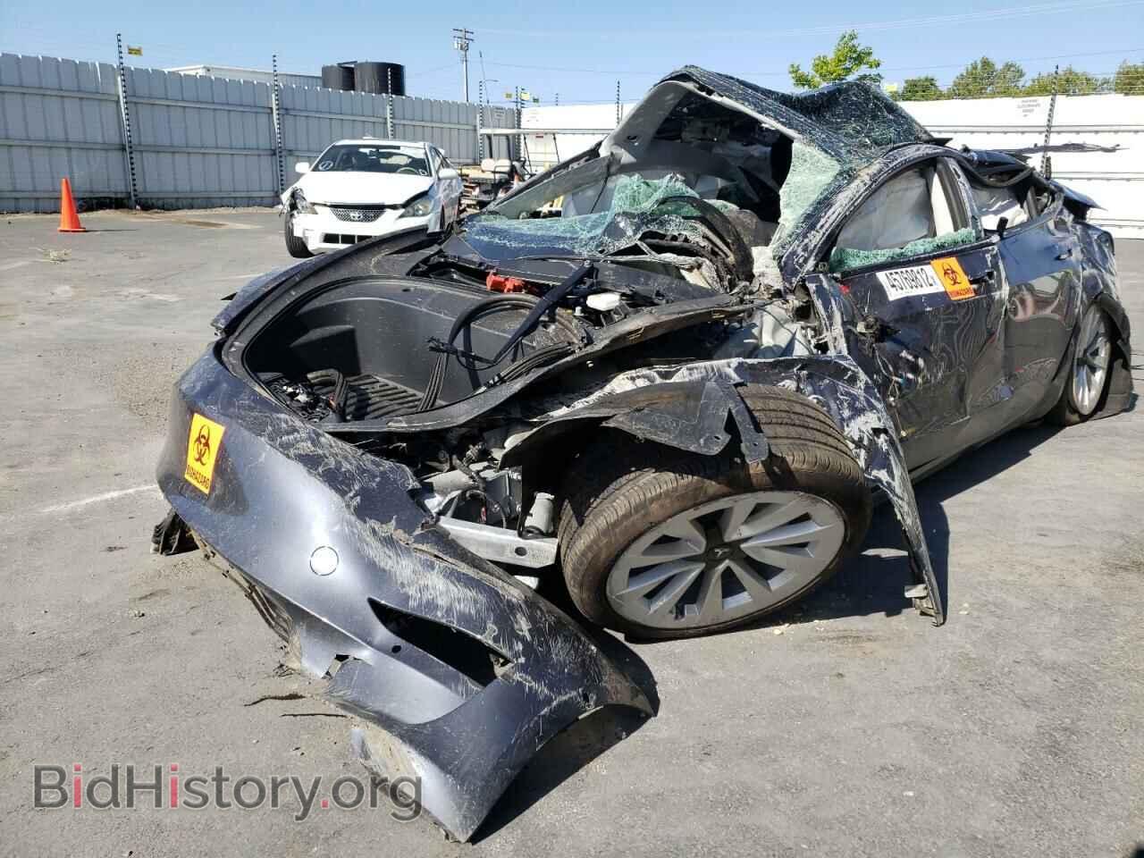 2022 TESLA MODEL 3 - VIN: 5YJ3E1EBXNF129998 - Фото 2