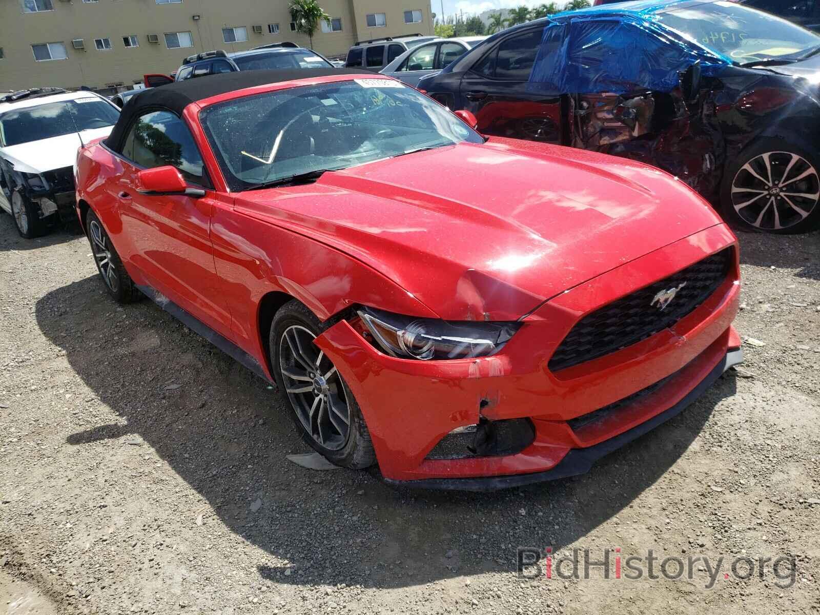 Photo 1FATP8UH3H5287409 - FORD MUSTANG 2017