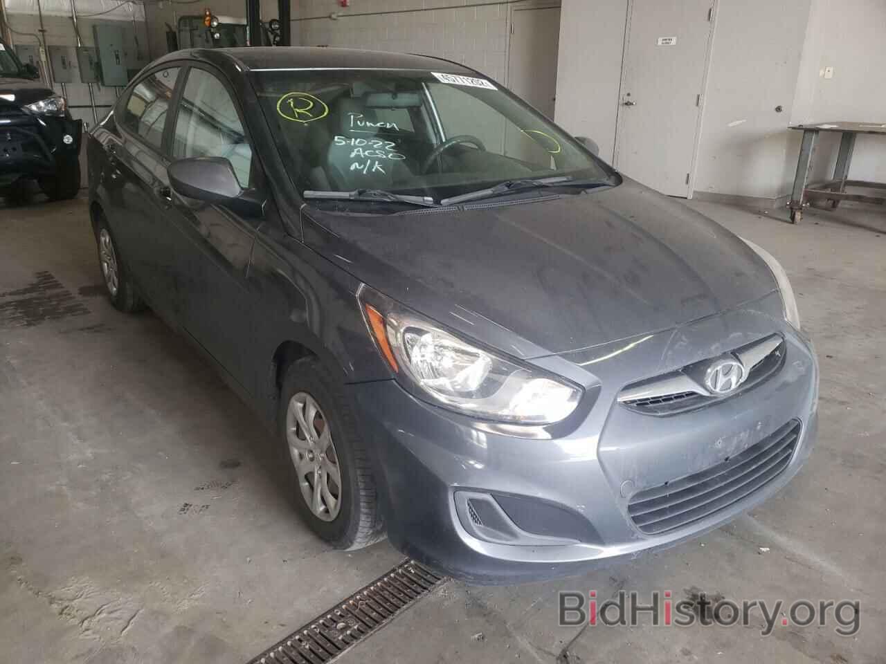 Photo KMHCT4AE6DU290552 - HYUNDAI ACCENT 2013