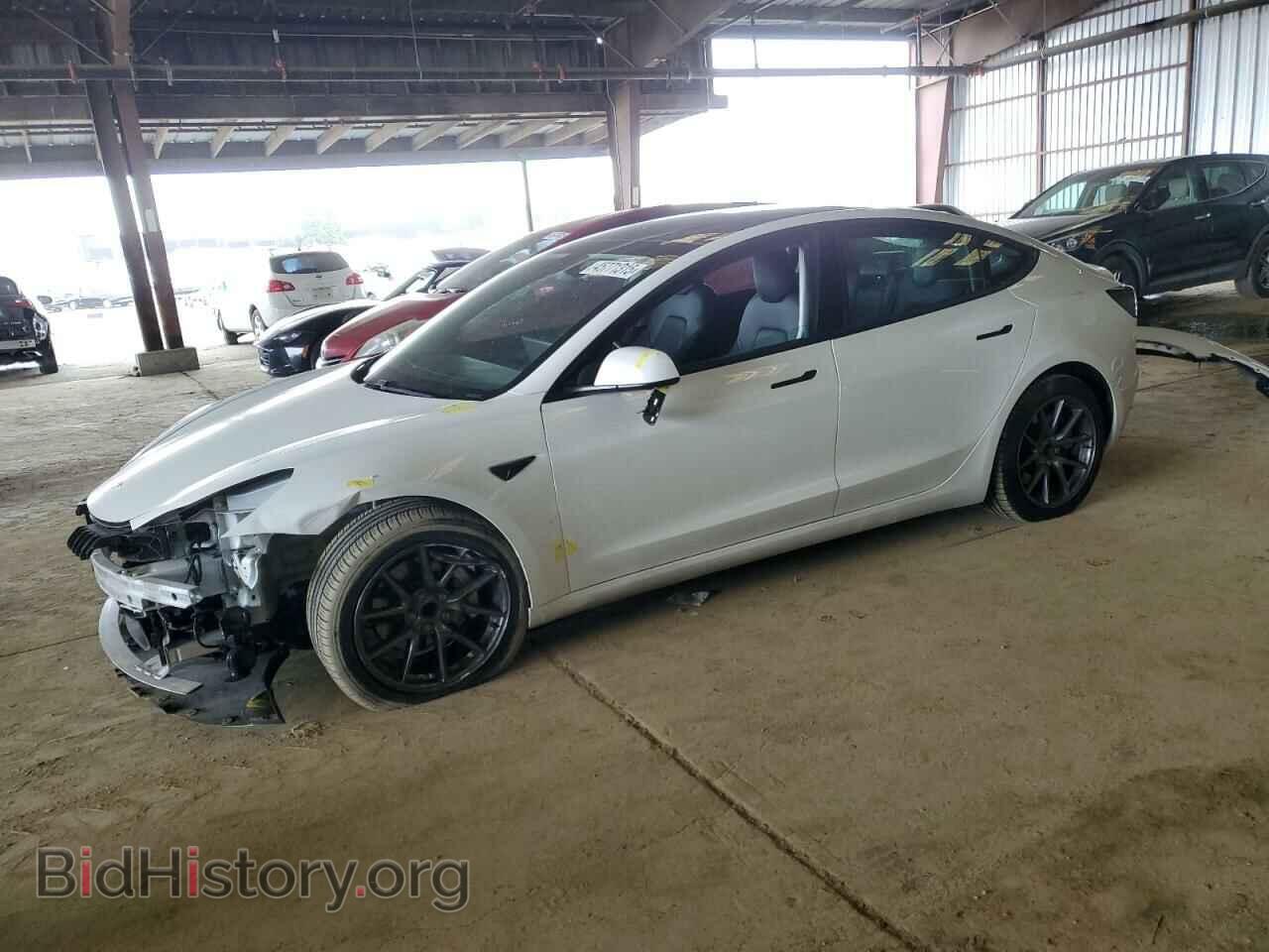 Photo 5YJ3E1EA8MF006562 - TESLA MODEL 3 2021