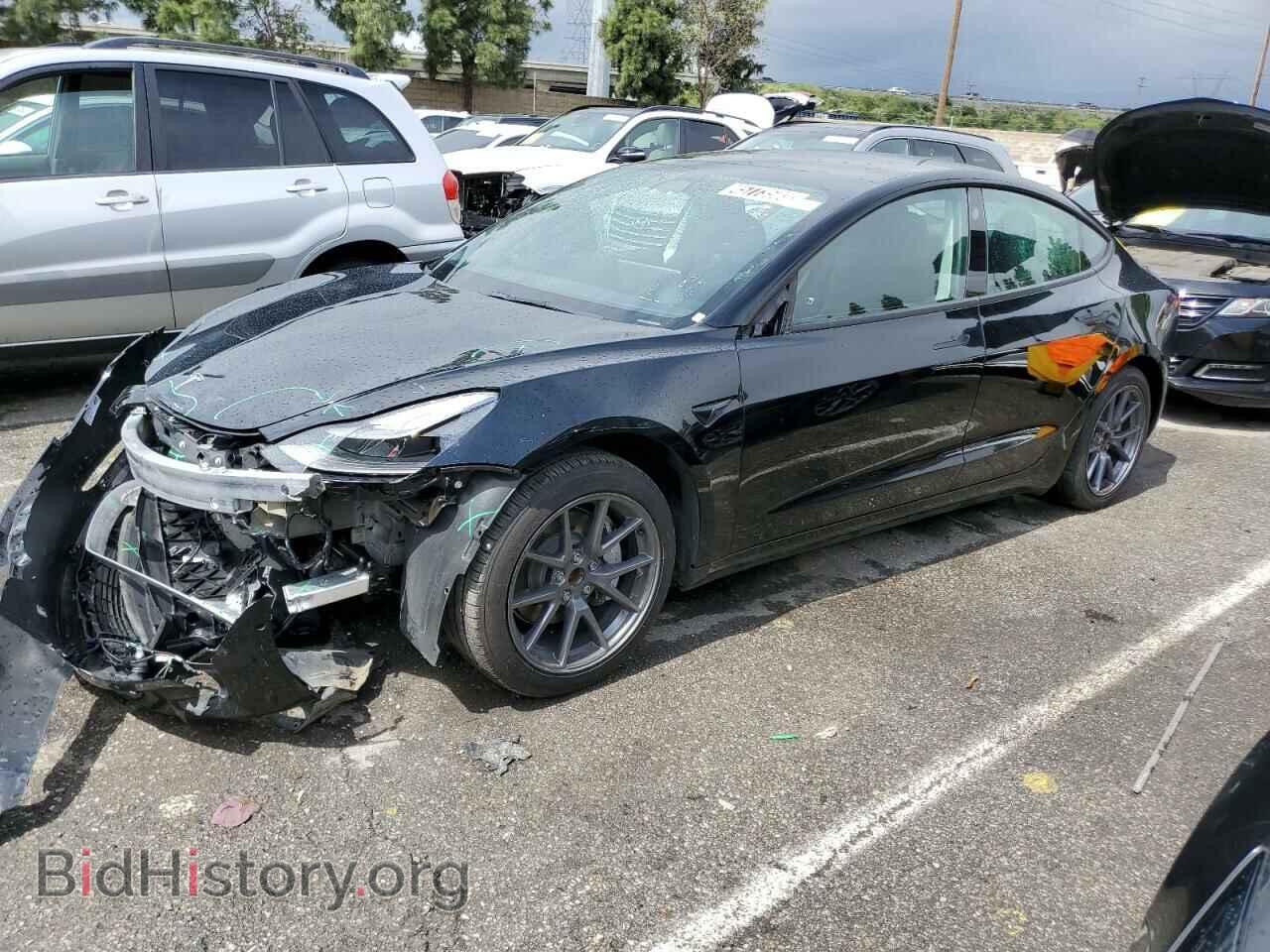 Photo 5YJ3E1EA3NF290457 - TESLA MODEL 3 2022