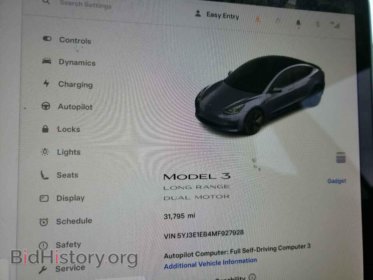 2021 TESLA MODEL 3 - VIN: 5YJ3E1EB4MF927928 - Фото 9