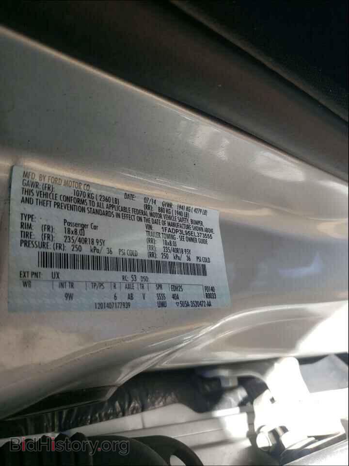 2014 FORD FOCUS - VIN: 1FADP3L95EL373555 - Photo 10