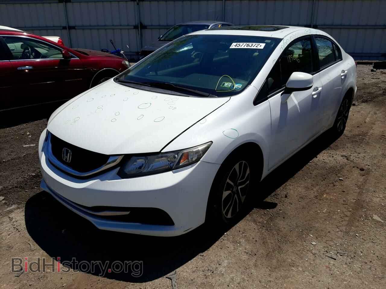 2013 HONDA CIVIC - VIN: 19XFB2F86DE287385 - Фото 2