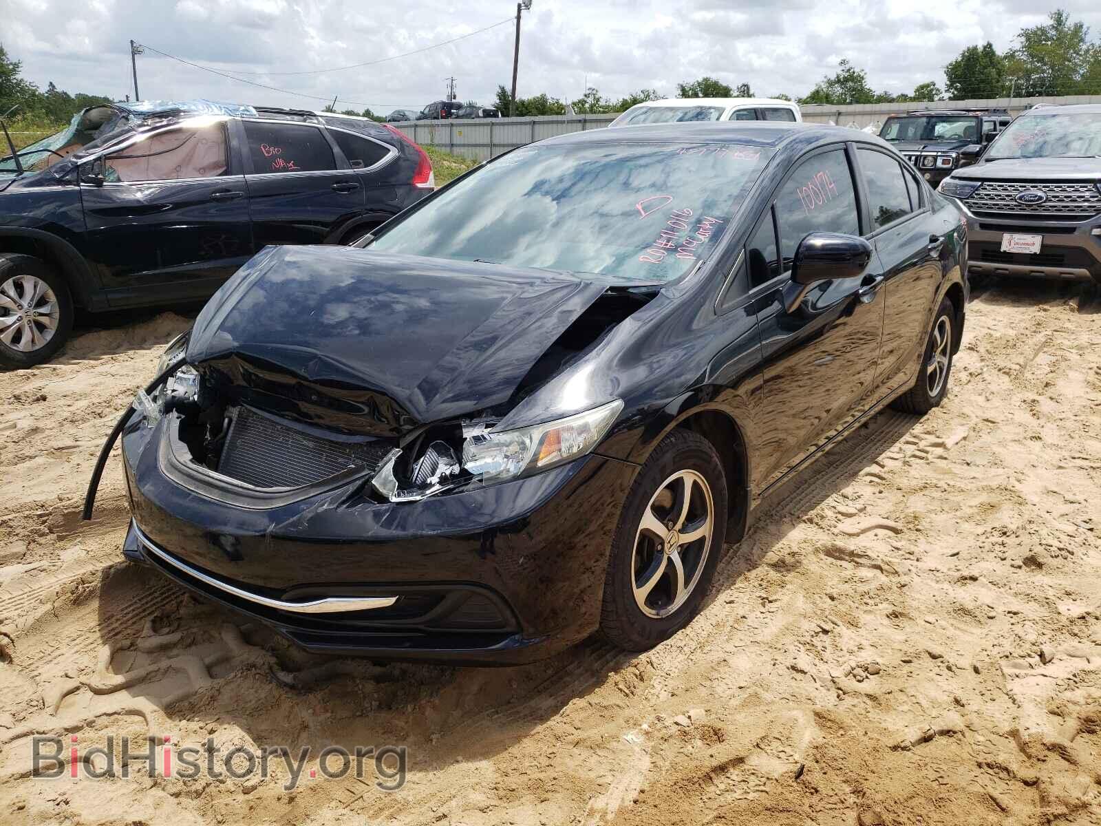 2015 HONDA CIVIC - VIN: 2HGFB2F77FH548149 - Фото 2