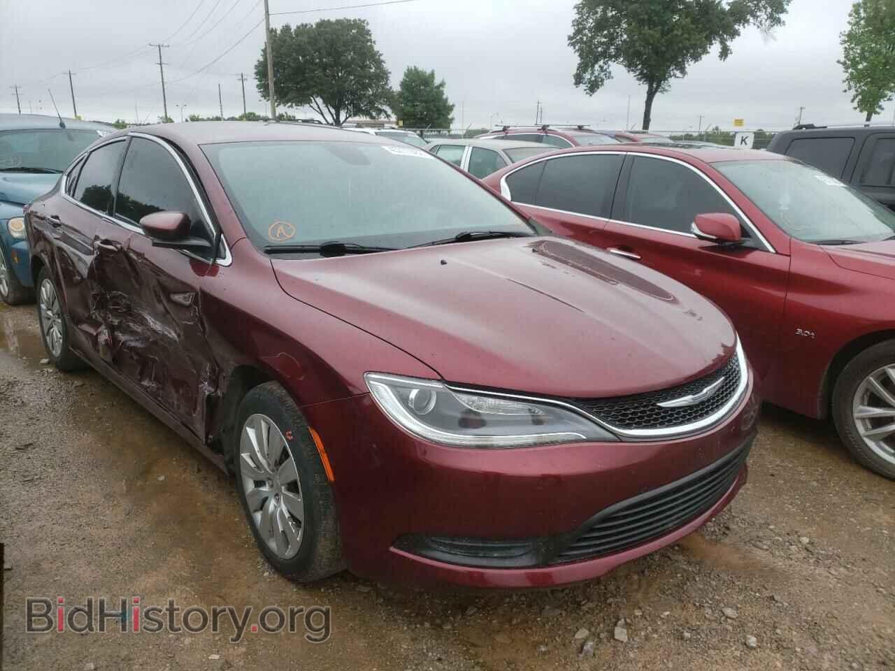 Фотография 1C3CCCFB3GN147459 - CHRYSLER 200 2016