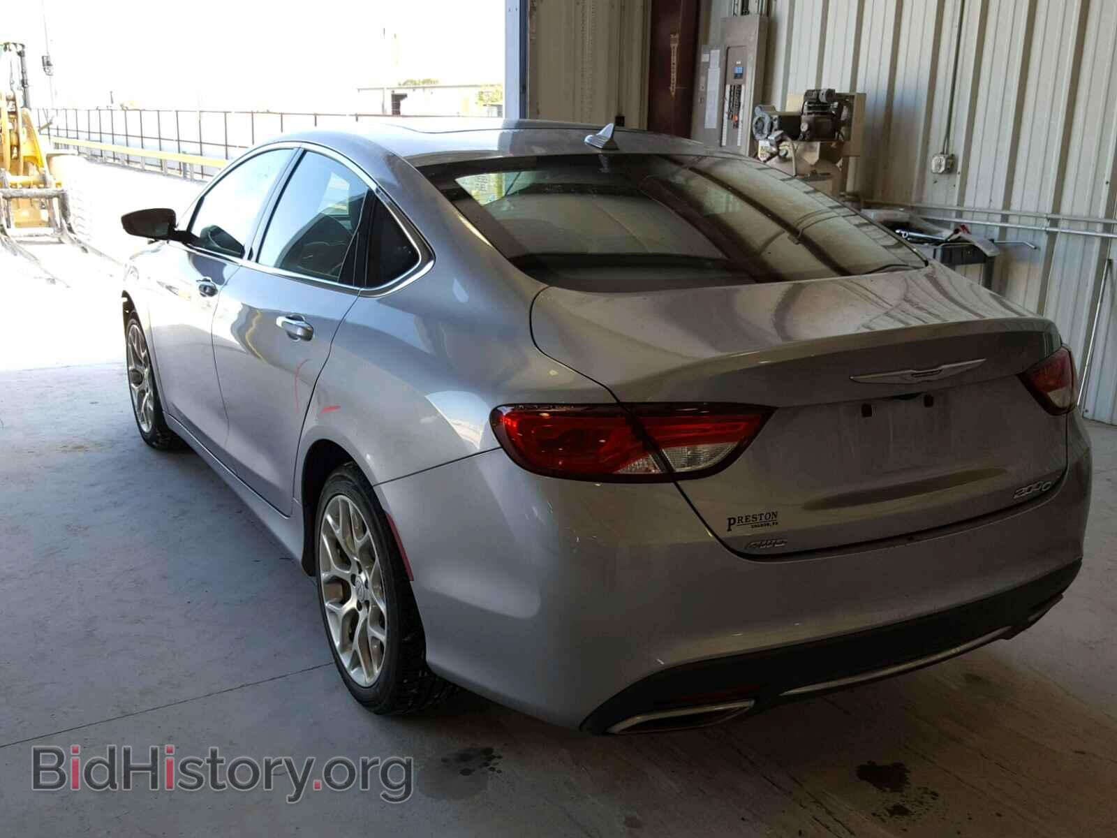 2015 CHRYSLER 200 - VIN: 1C3CCCEG4FN668654 - Фото 3