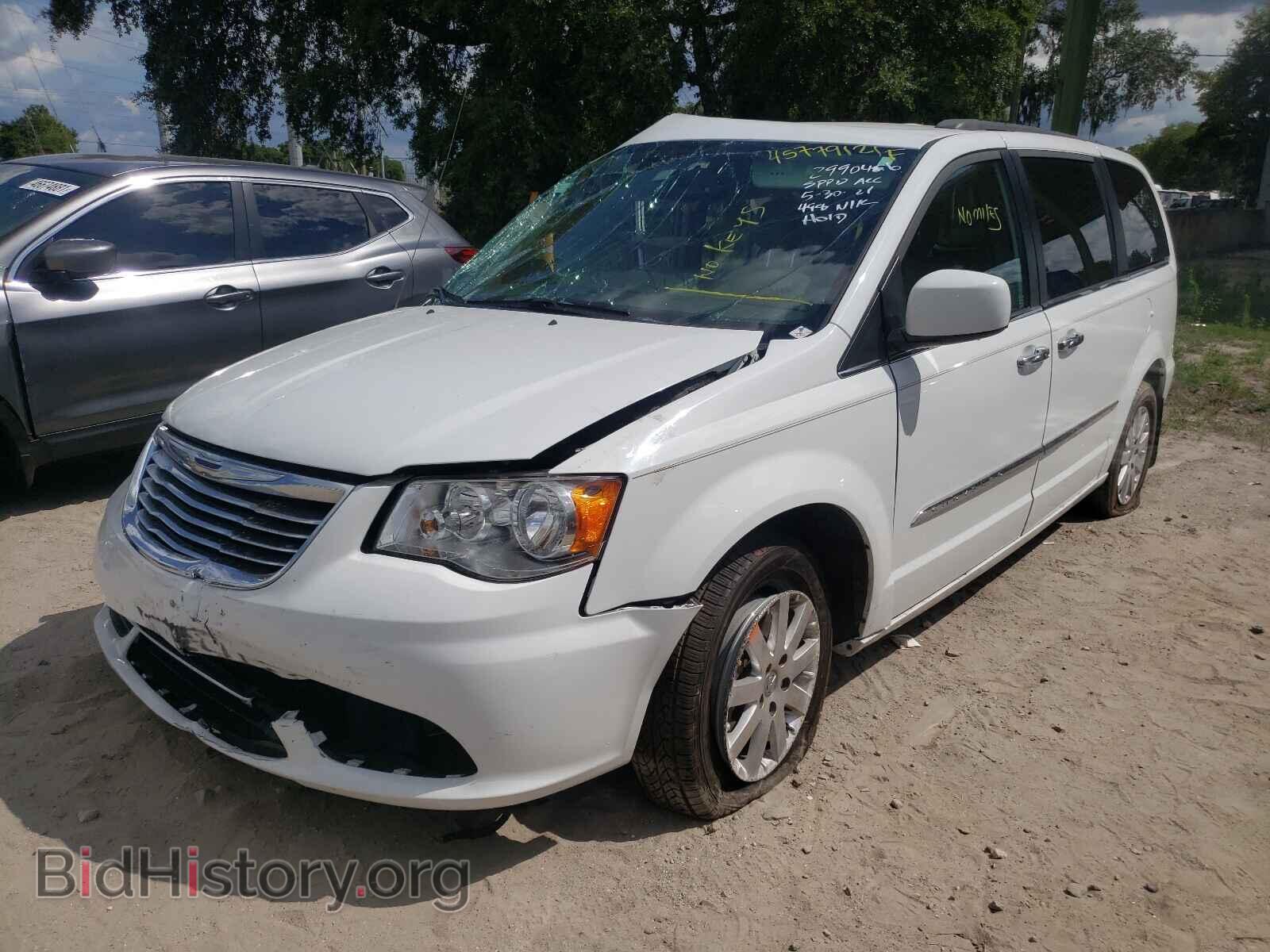 2016 CHRYSLER MINIVAN - VIN: 2C4RC1BG0GR111467 - Фото 2