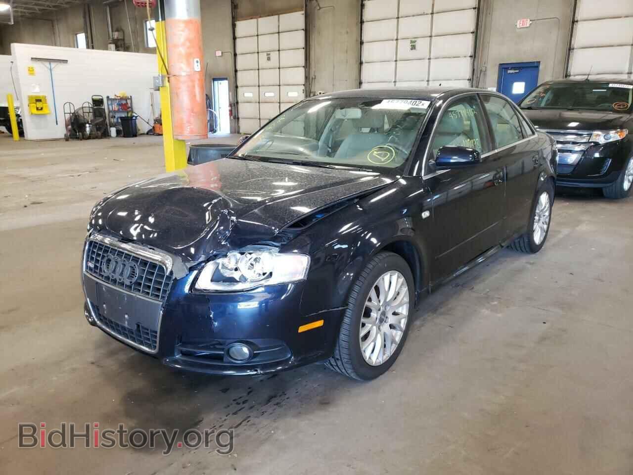 2008 AUDI A4 - VIN: WAUDF78E28A166046 - Фото 2