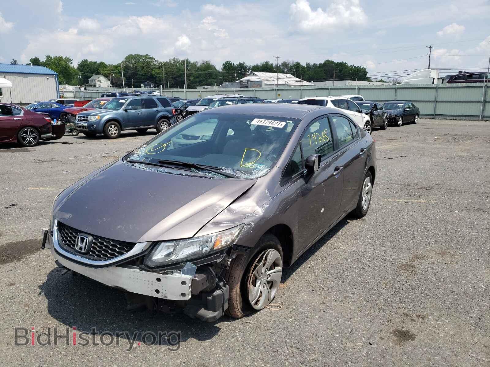 2014 HONDA CIVIC - VIN: 19XFB2F5XEE246216 - Photo 2