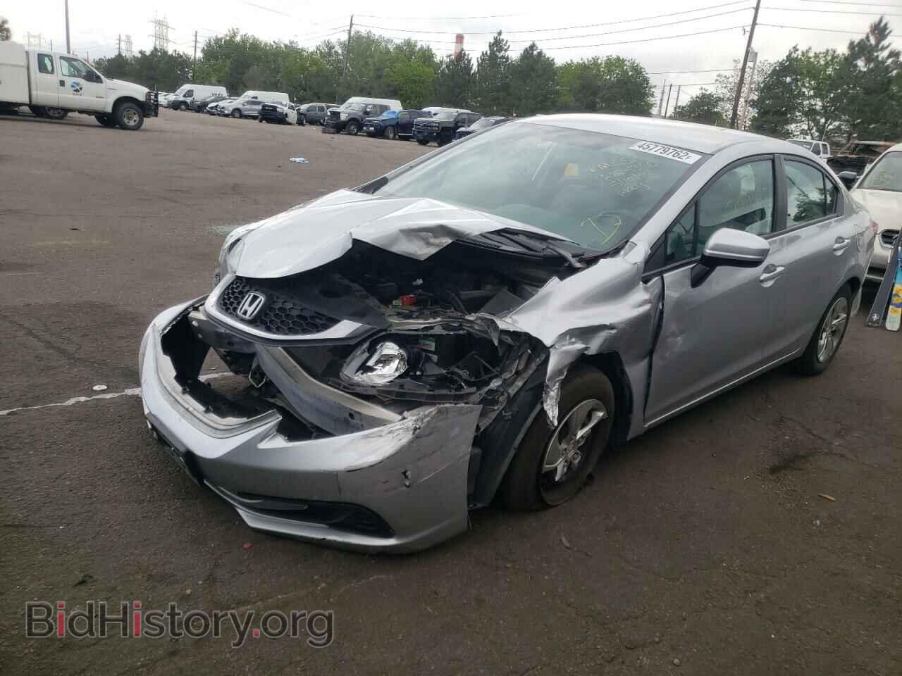 2014 HONDA CIVIC - VIN: 19XFB2F54EE005185 - Фото 2