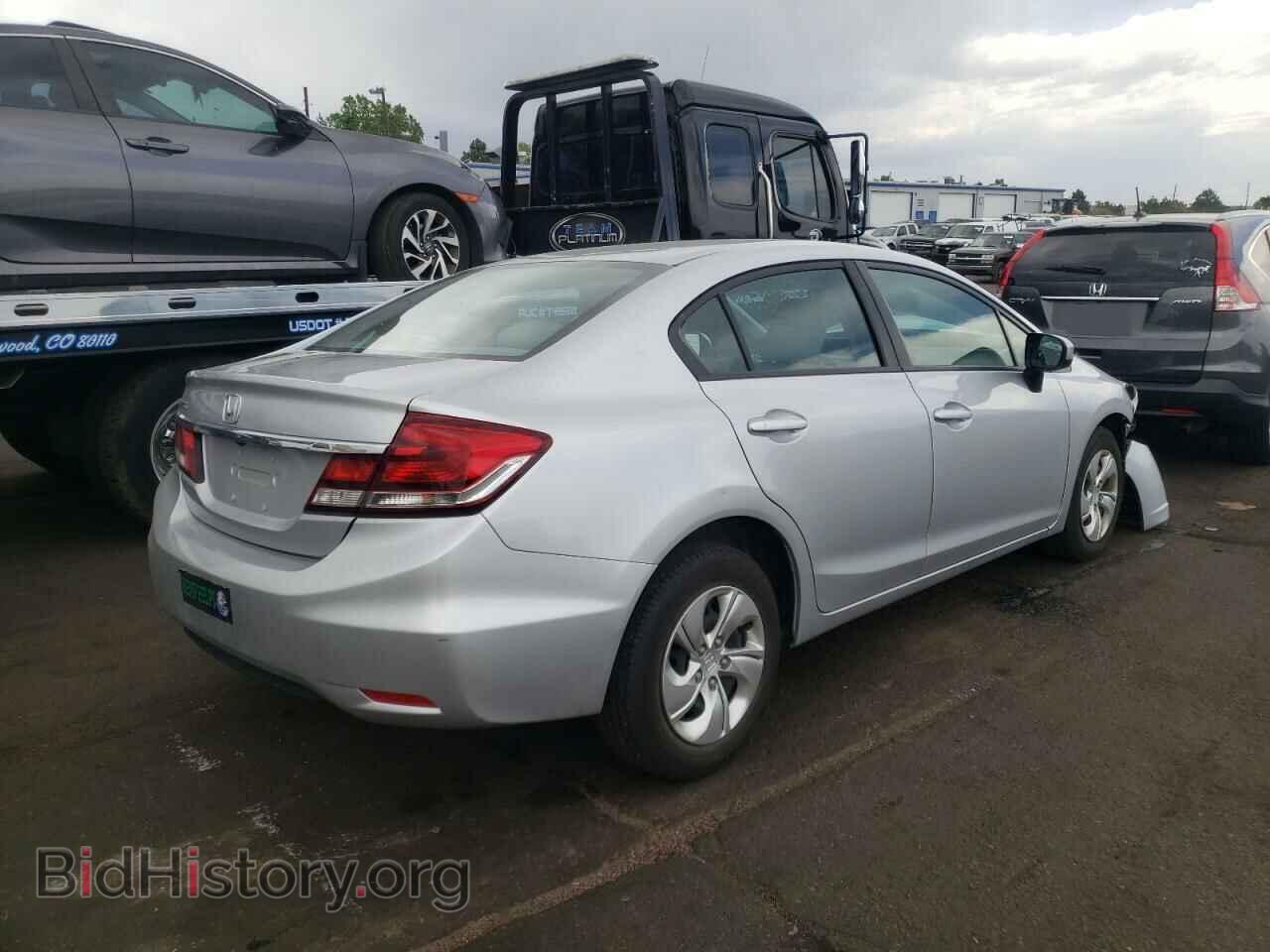 2014 HONDA CIVIC - VIN: 19XFB2F54EE005185 - Фото 4