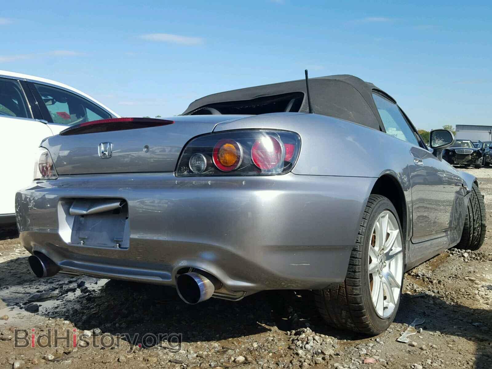 2004 HONDA S2000 - VIN: JHMAP21444S001321 - Фото 4