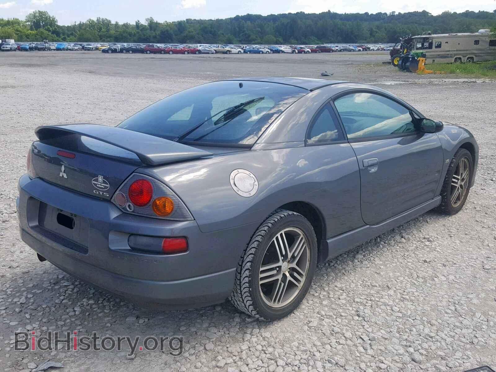 2003 MITSUBISHI ECLIPSE - VIN: 4A3AC74H93E180362 - Фото 4