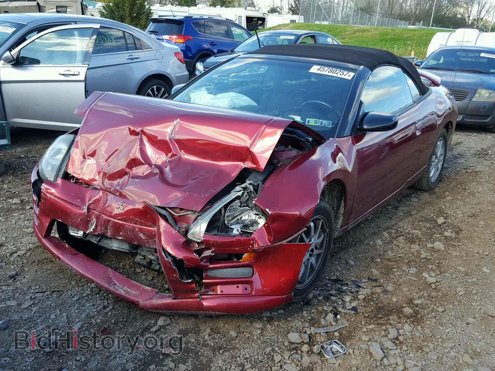 2001 MITSUBISHI ECLIPSE - VIN: 4A3AE45G91E210987 - Photo 2