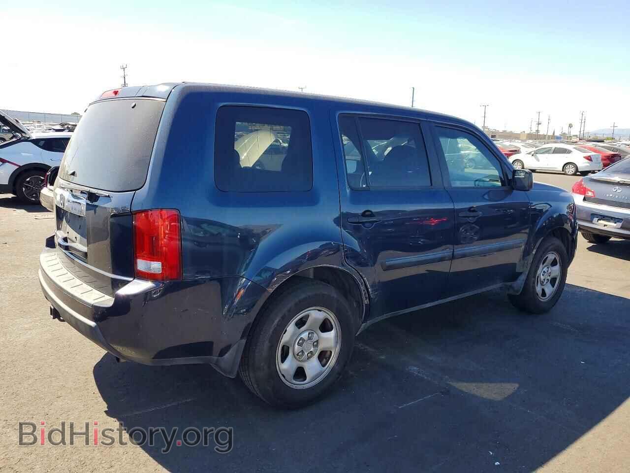 2011 HONDA PILOT - VIN: 5FNYF3H20BB025896 - Фото 3
