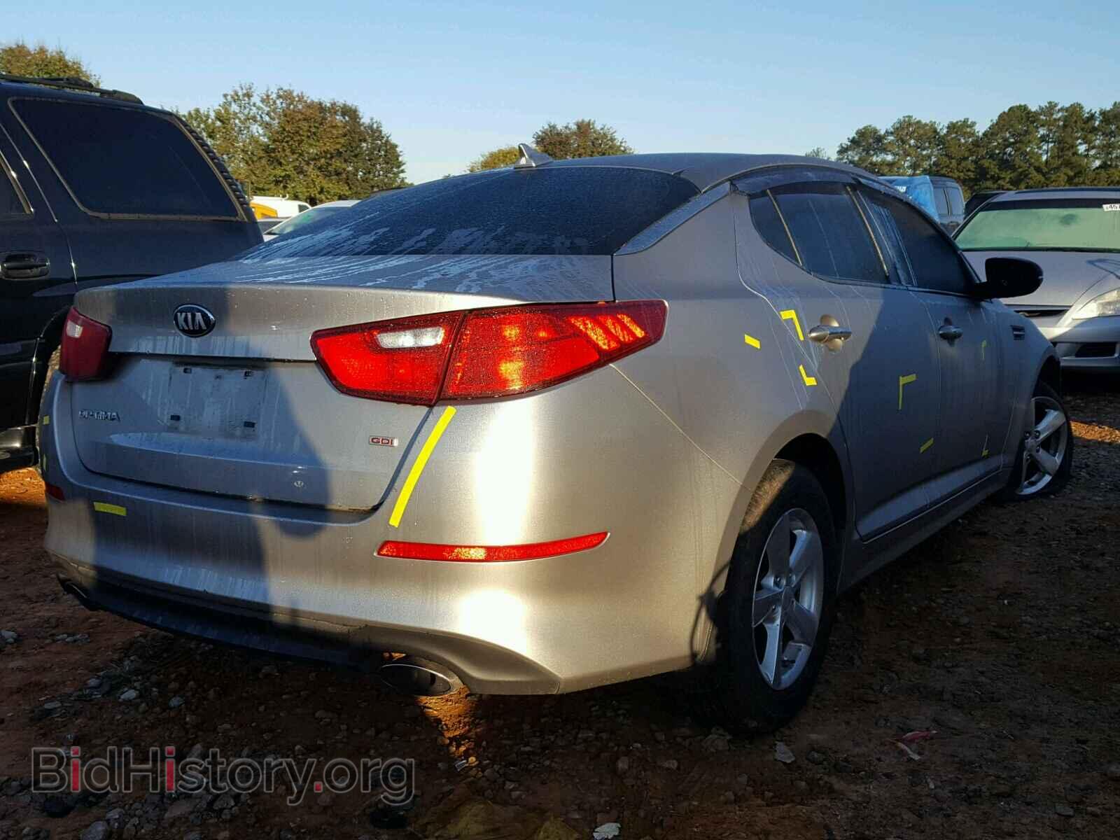 2015 KIA OPTIMA - VIN: KNAGM4A75F5538336 - Photo 4