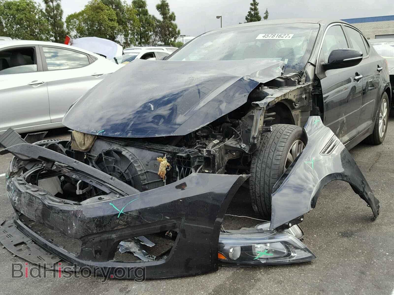 2014 KIA OPTIMA - VIN: 5XXGM4A70EG309155 - Фото 2