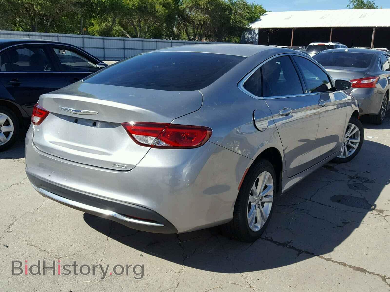 2015 CHRYSLER 200 - VIN: 1C3CCCABXFN702333 - Фото 4