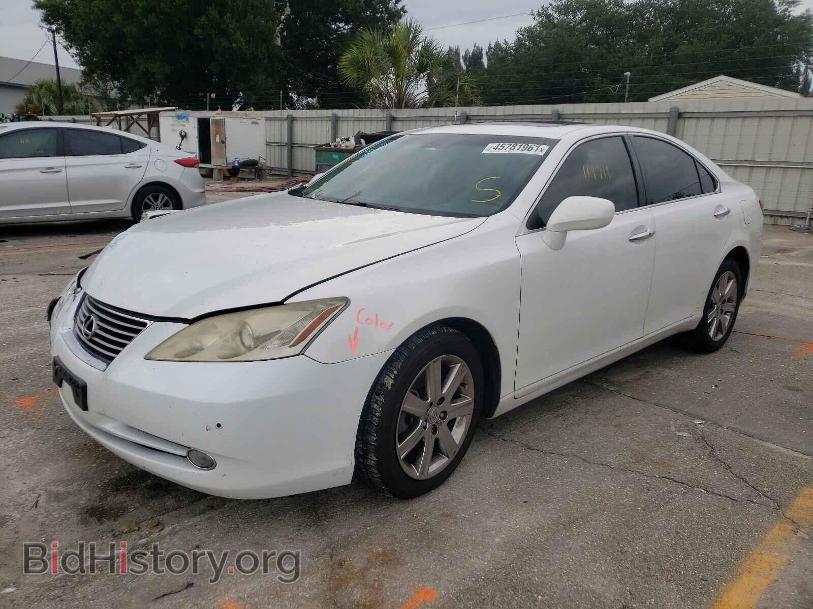 2008 LEXUS ES350 - VIN: JTHBJ46G482262510 - Фото 2
