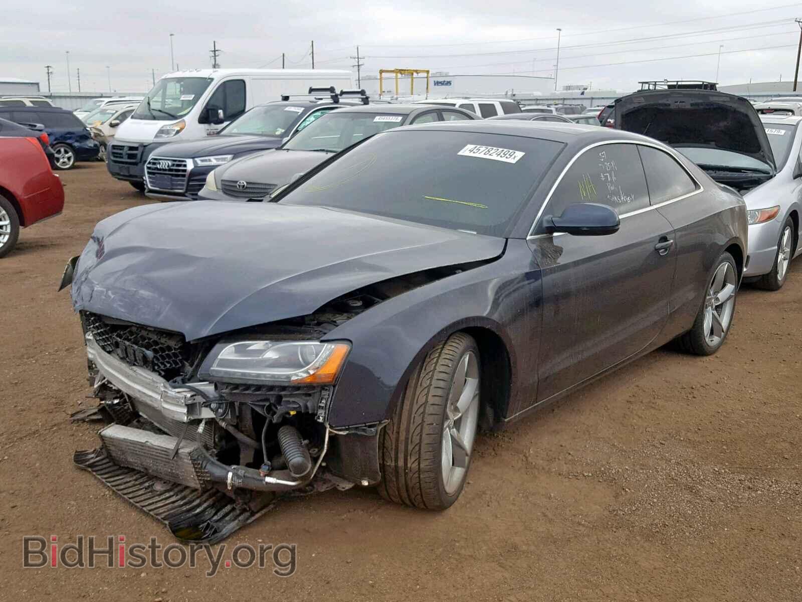 2012 AUDI A5 PREMIUM - VIN: WAULFAFR5CA004242 - Фото 2