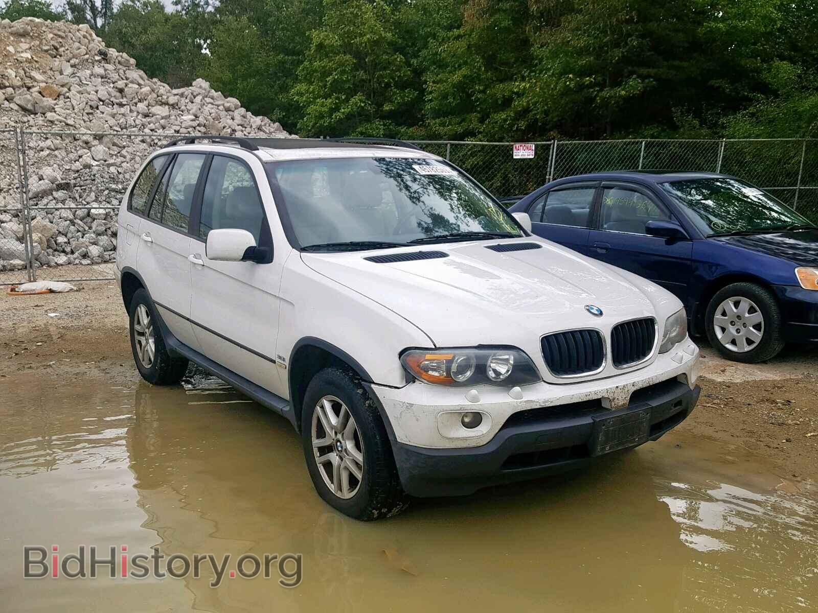 Photo 5UXFA13546LY25632 - BMW X5 2006