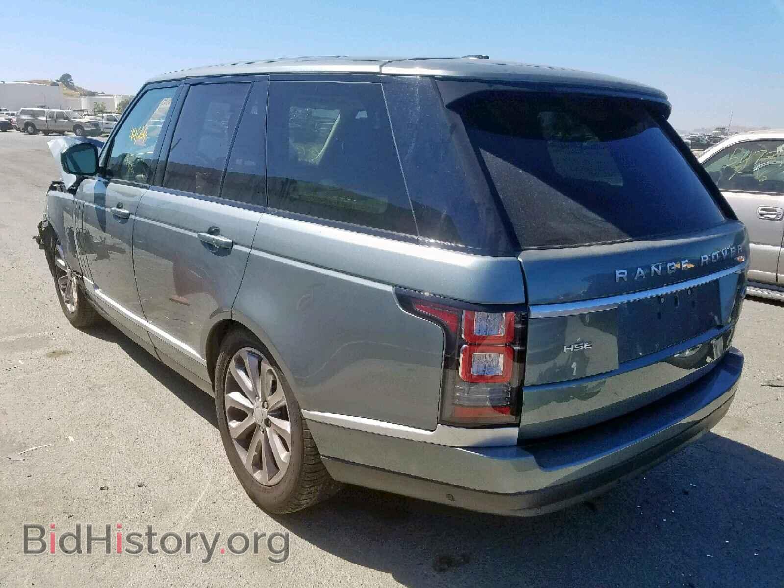 2015 LAND ROVER RANGE ROVE - VIN: SALGS2VF4FA218617 - Photo 3
