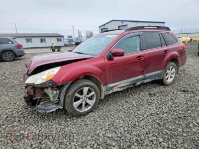2011 Subaru OUTBACK 2.5I Limited, бордовый — VIN 4S4BRBKC8B3384401, Copart