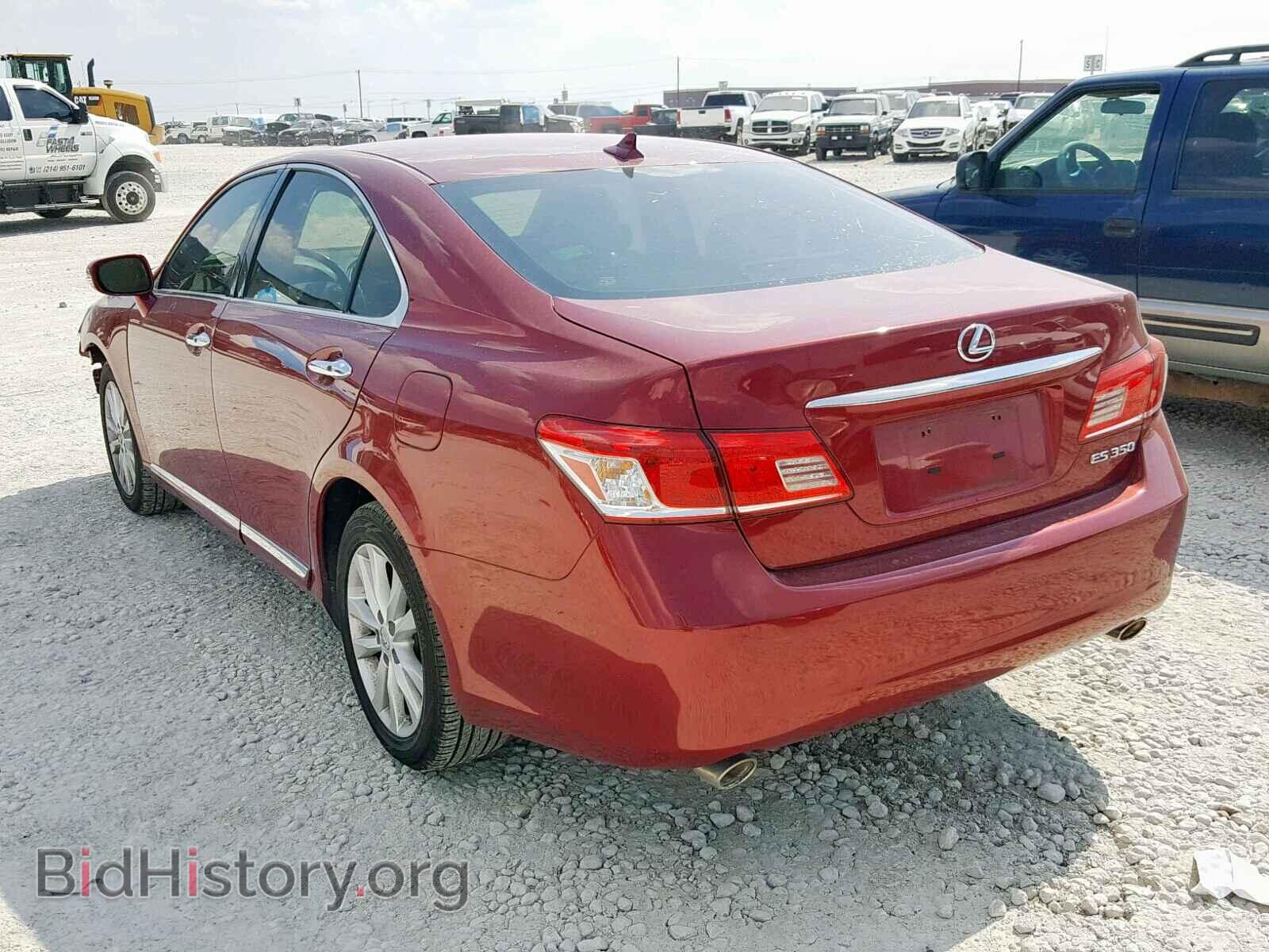 2012 LEXUS ES350 - VIN: JTHBK1EG4C2473566 - Фото 3