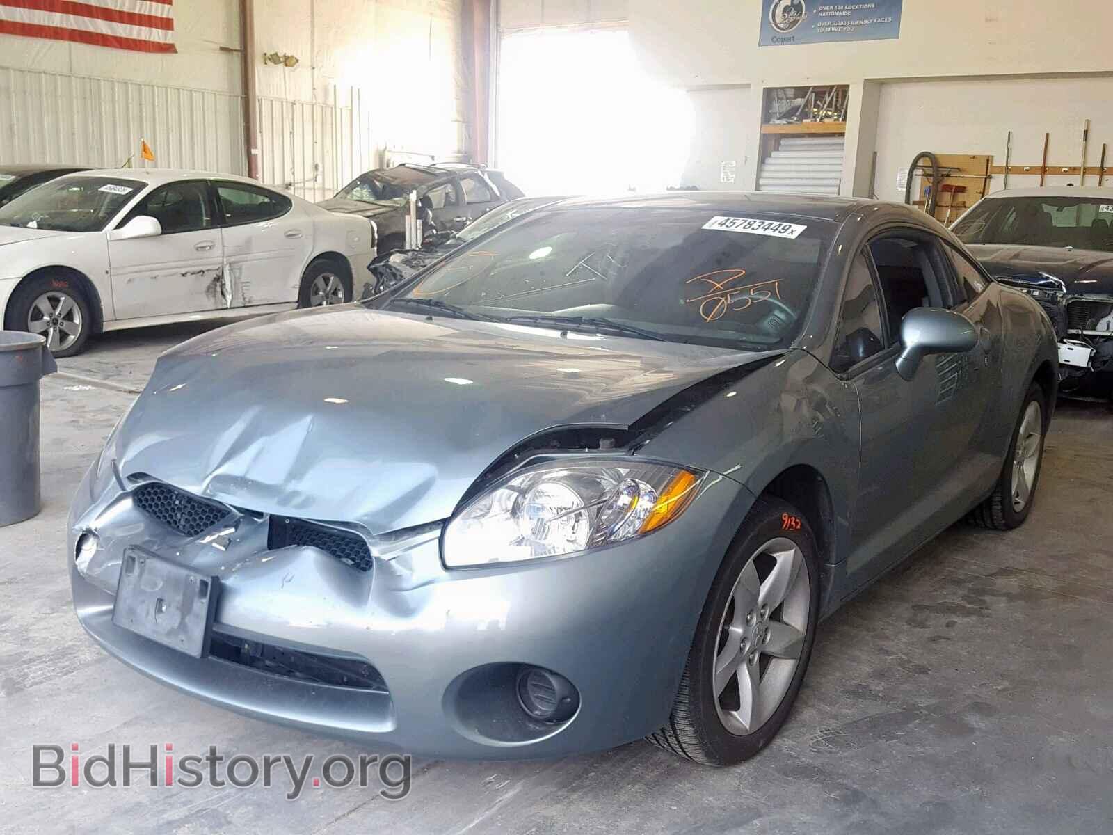 2007 MITSUBISHI ECLIPSE - VIN: 4A3AK24F47E010551 - Фото 2