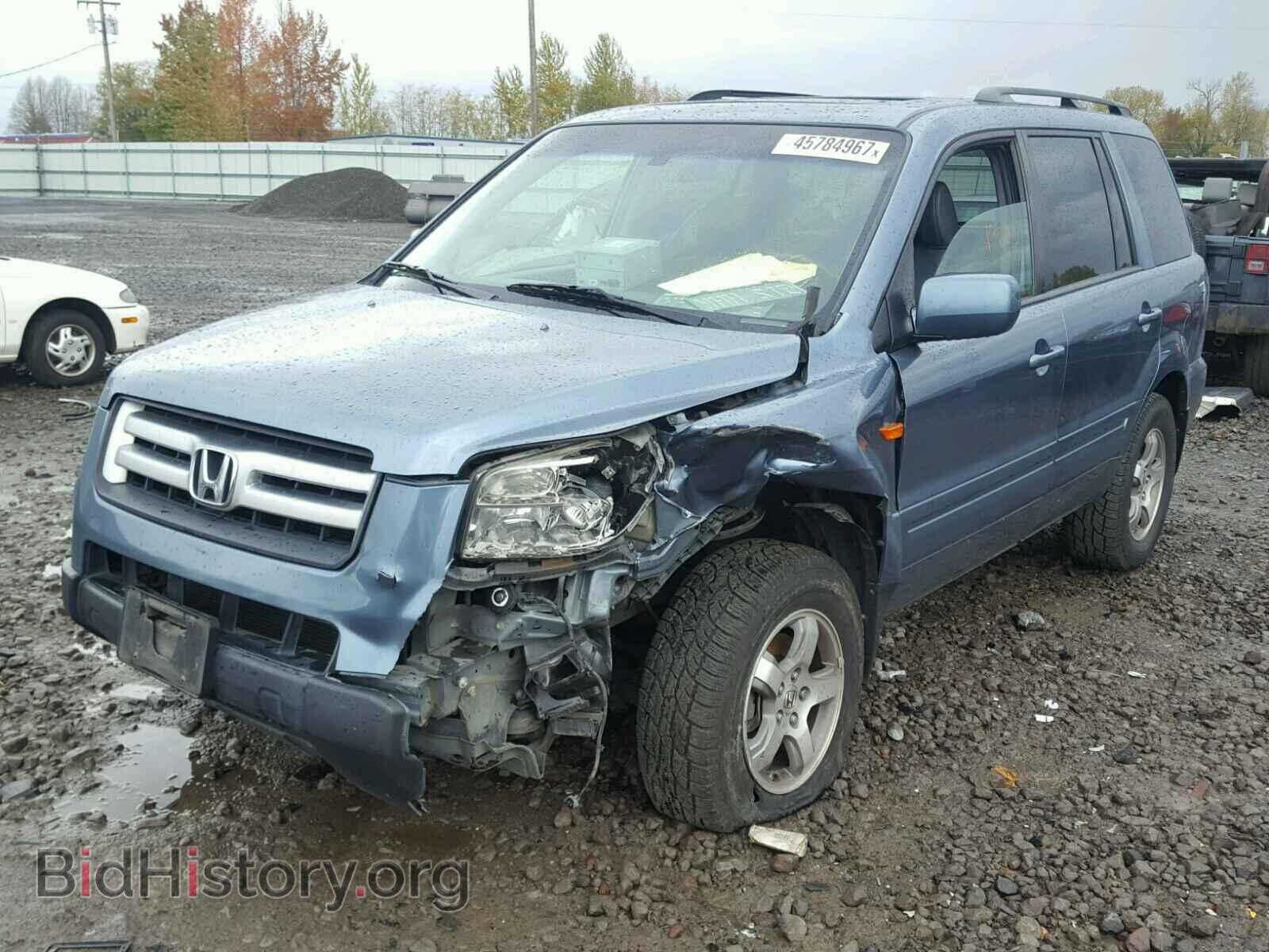 2006 HONDA PILOT - VIN: 2HKYF18506H553797 - Фото 2