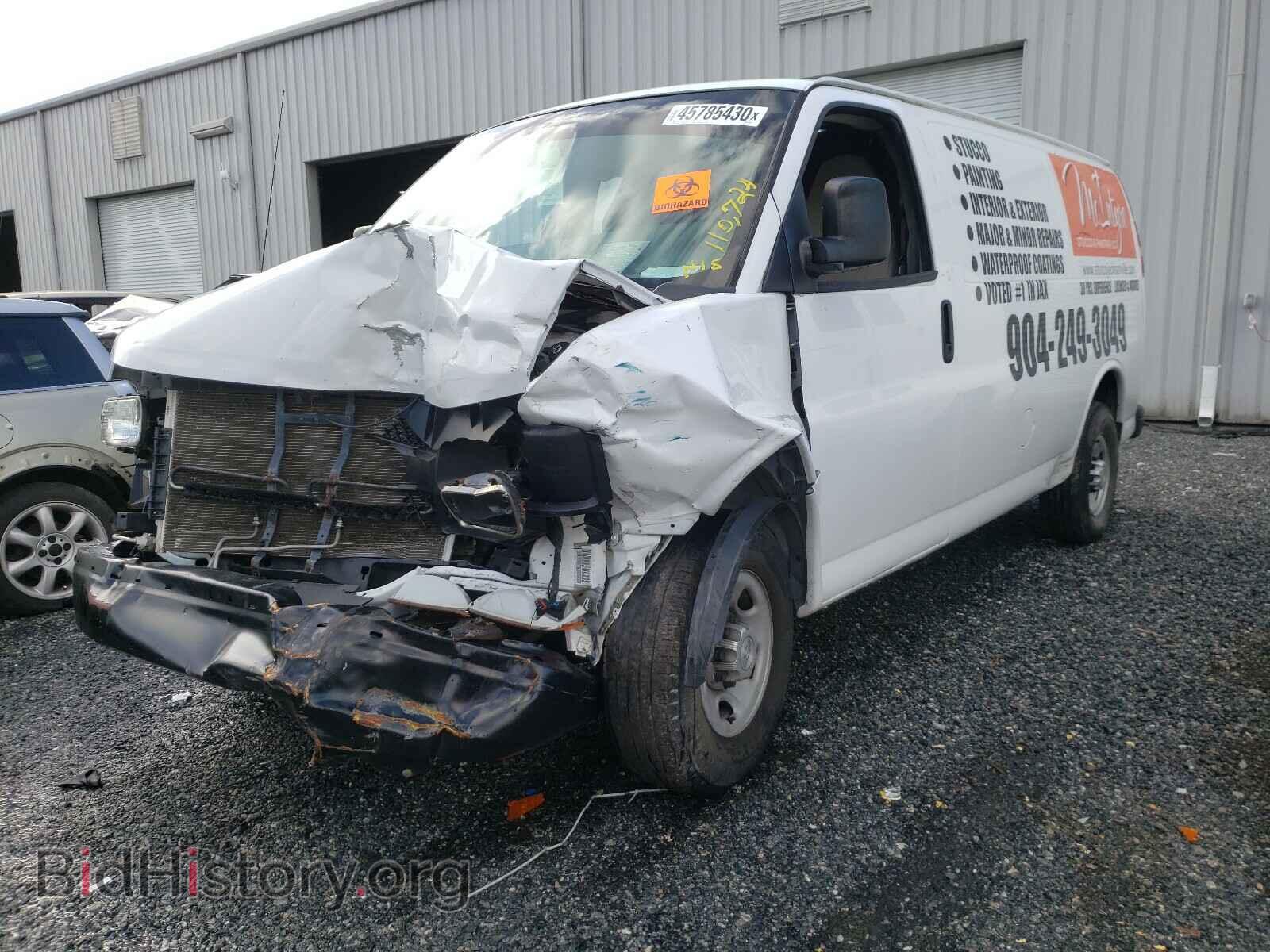 2014 CHEVROLET EXPRESS - VIN: 1GCWGFCA4E1210454 - Фото 2
