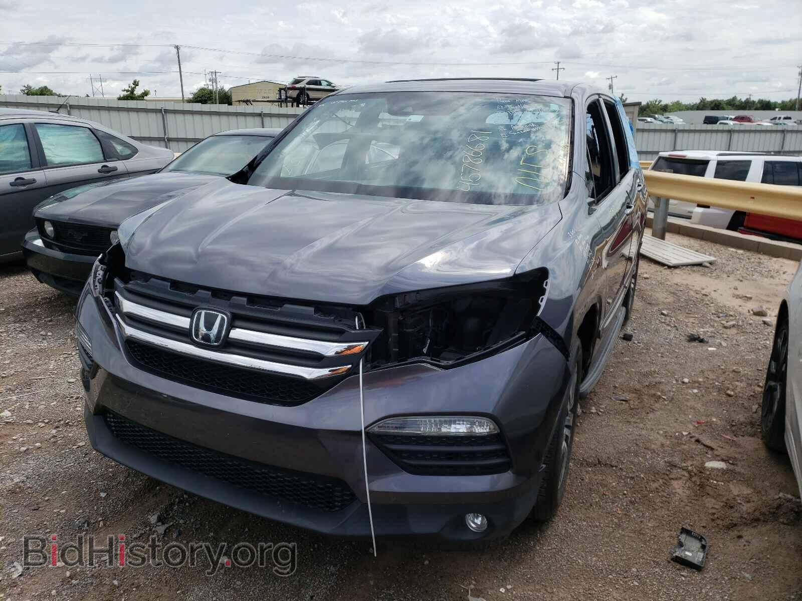 2017 HONDA PILOT - VIN: 5FNYF5H67HB007578 - Фото 2