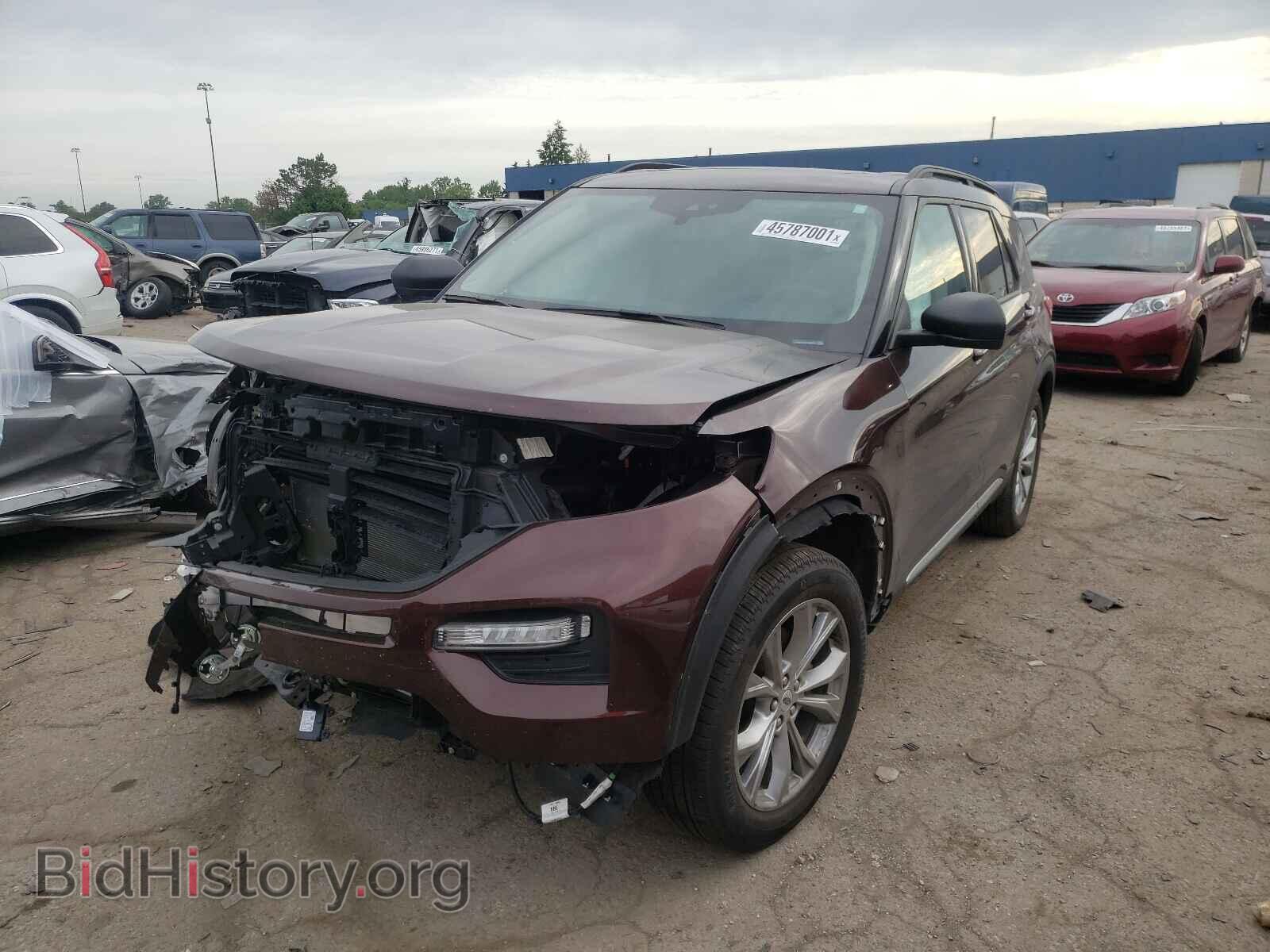 2020 FORD EXPLORER - VIN: 1FMSK8DH3LGA60069 - Фото 2