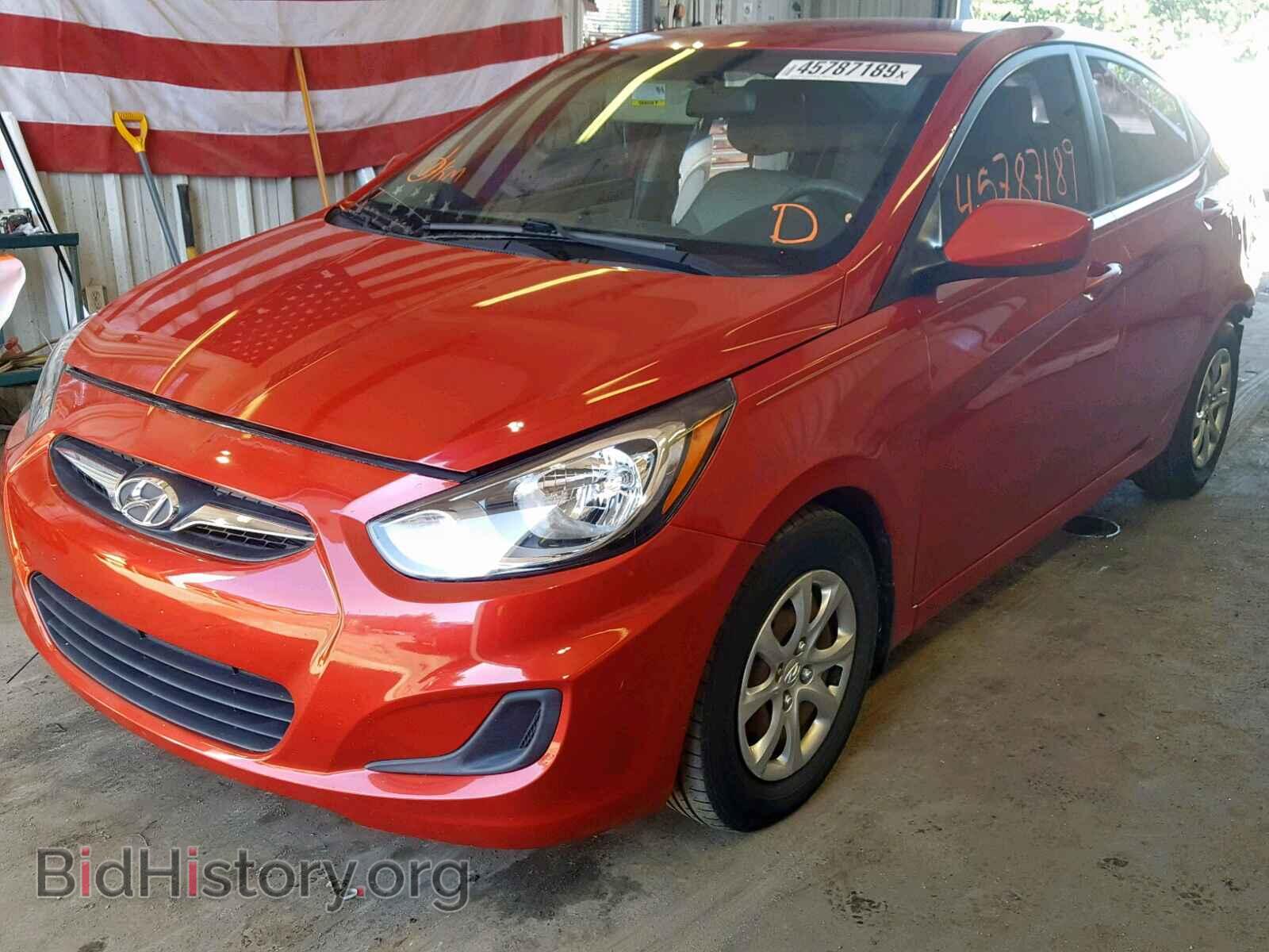 2013 HYUNDAI ACCENT - VIN: KMHCT4AE4DU414849 - Фото 2