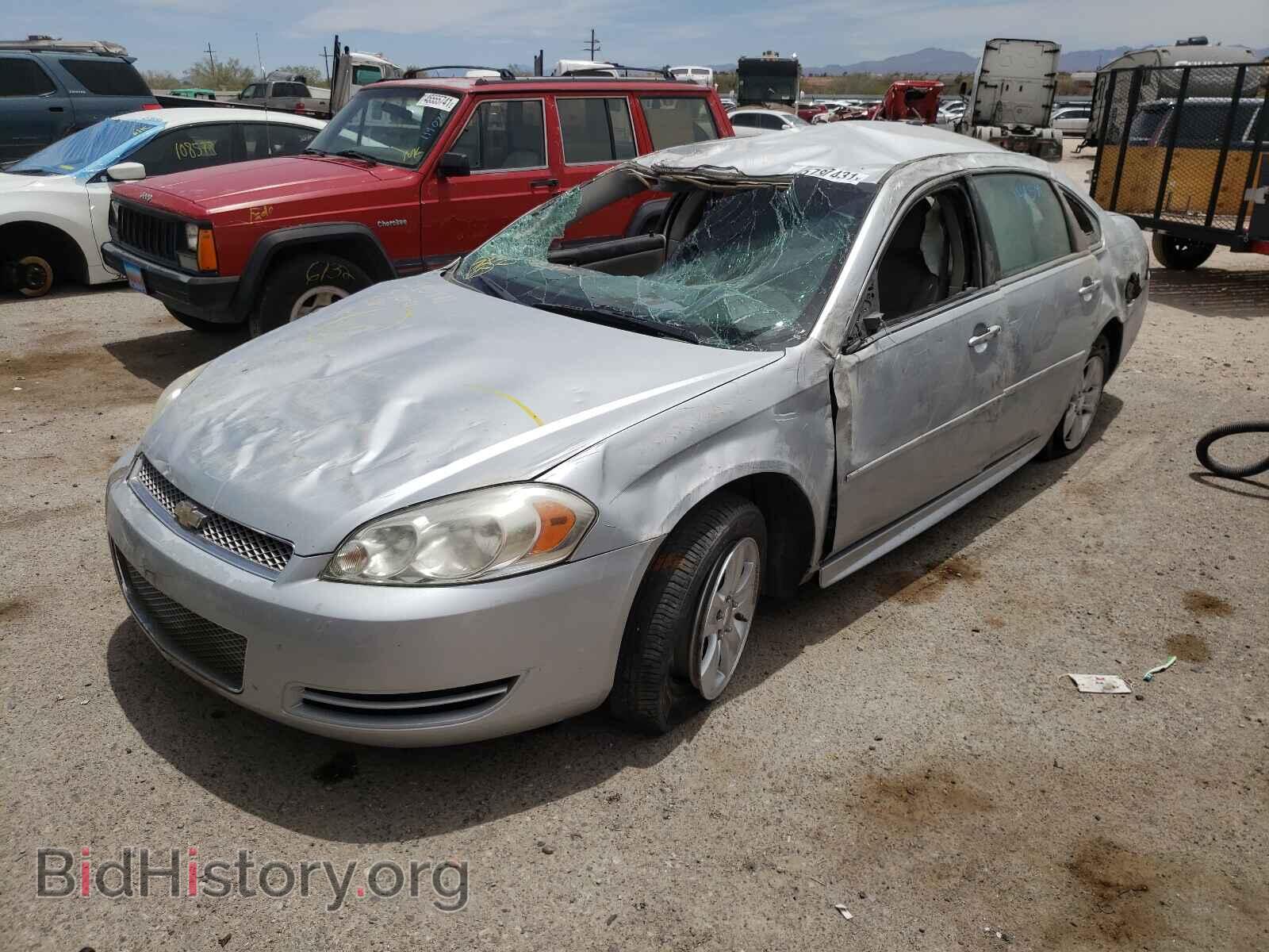 2012 CHEVROLET IMPALA - VIN: 2G1WF5E3XC1149509 - Фото 2