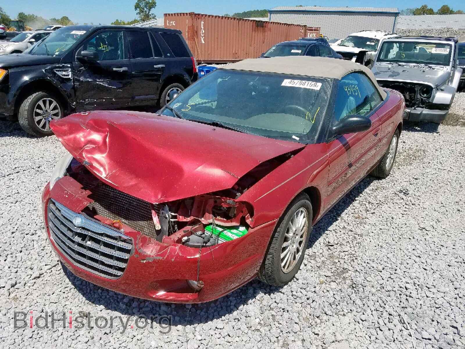2006 CHRYSLER SEBRING - VIN: 1C3EL55RX6N203429 - Фото 2