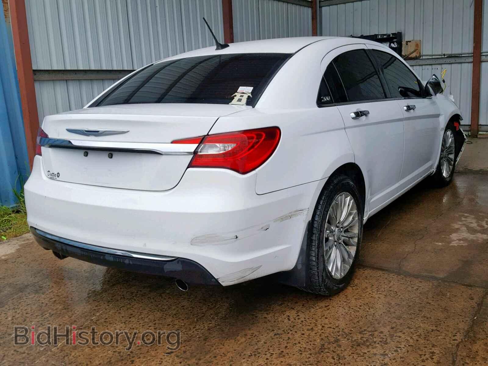 2012 CHRYSLER 200 - VIN: 1C3CCBCG6CN146441 - Фото 4