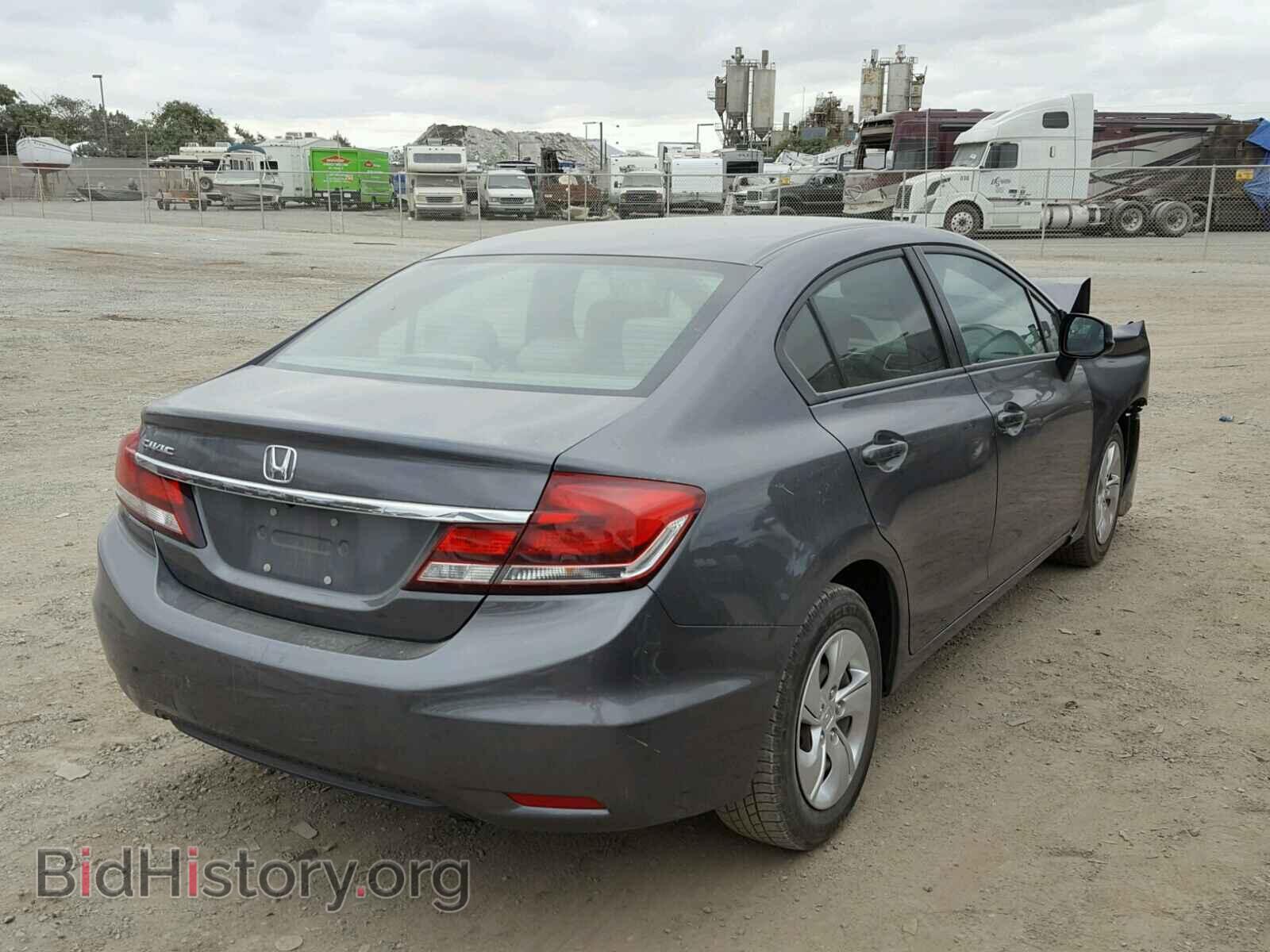 2013 HONDA CIVIC - VIN: 19XFB2F59DE262616 - Фото 4