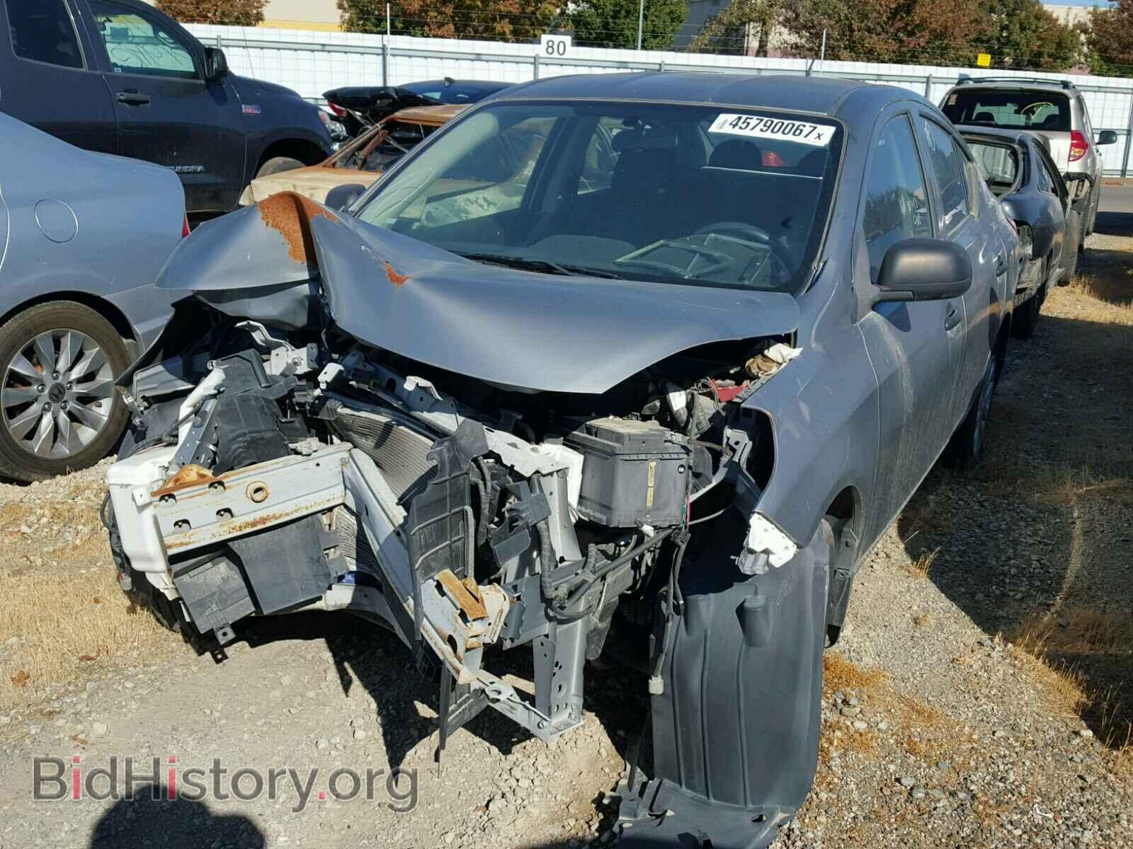 2012 NISSAN VERSA - VIN: 3N1CN7AP5CL838506 - Фото 2