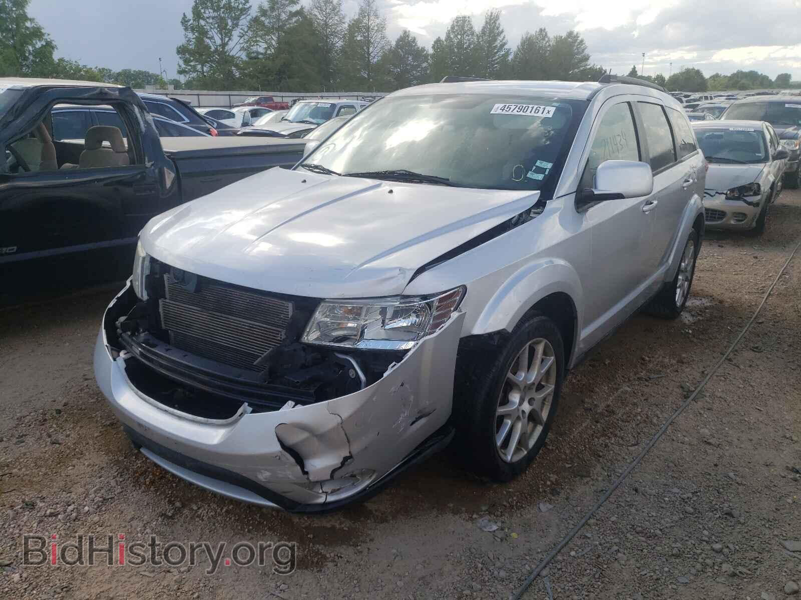 2011 DODGE JOURNEY - VIN: 3D4PH1FGXBT561185 - Фото 2