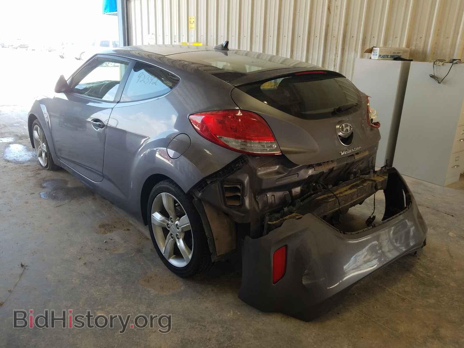 2014 HYUNDAI VELOSTER - VIN: KMHTC6AD0EU210635 - Фото 3
