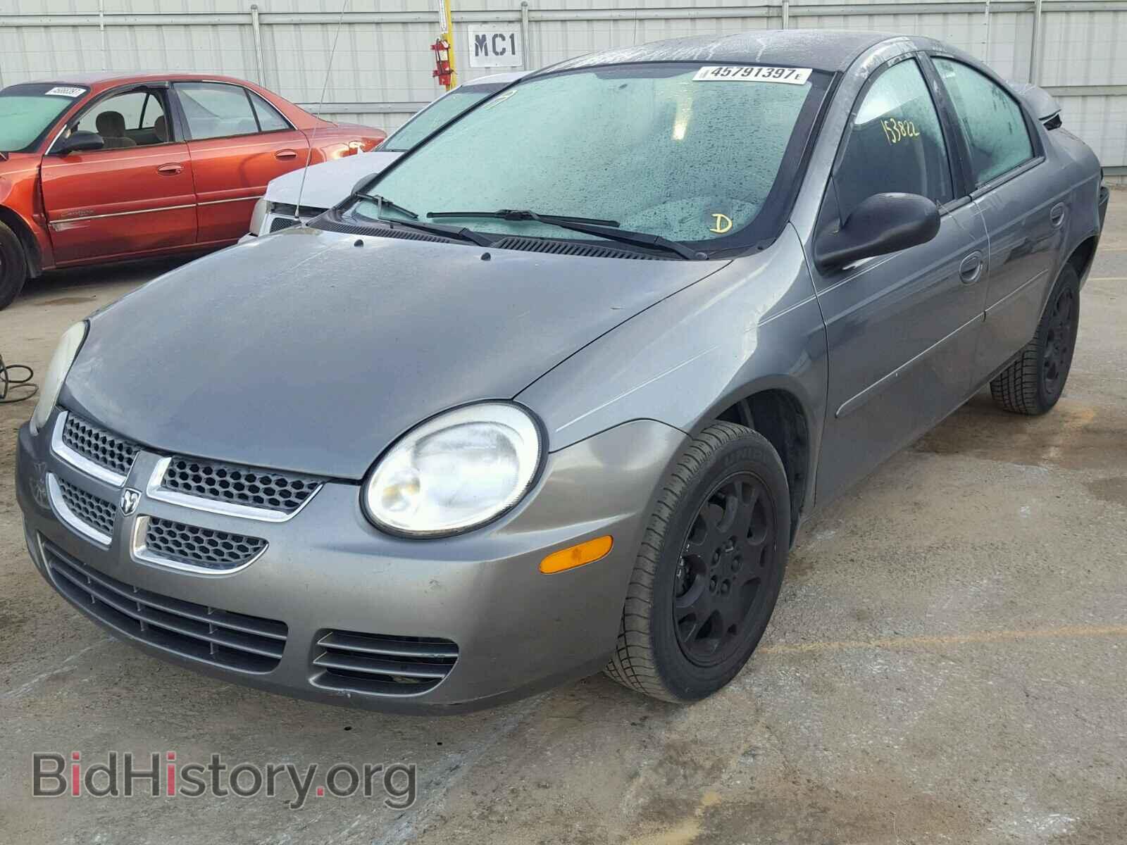 2005 DODGE NEON - VIN: 1B3ES56C05D214096 - Фото 2