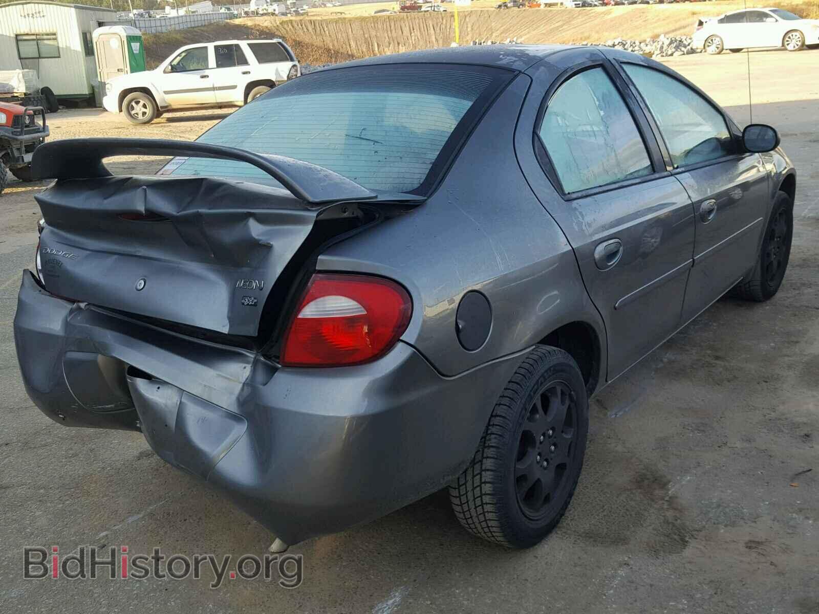 2005 DODGE NEON - VIN: 1B3ES56C05D214096 - Фото 4