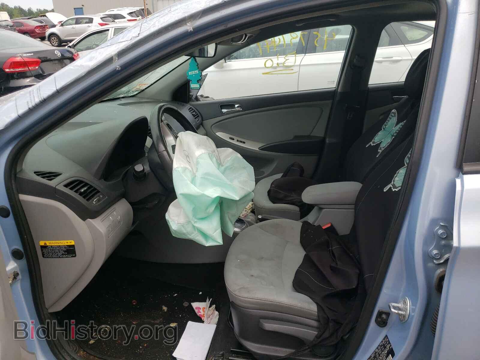 2014 HYUNDAI ACCENT - VIN: KMHCU5AEXEU160679 - Фото 5