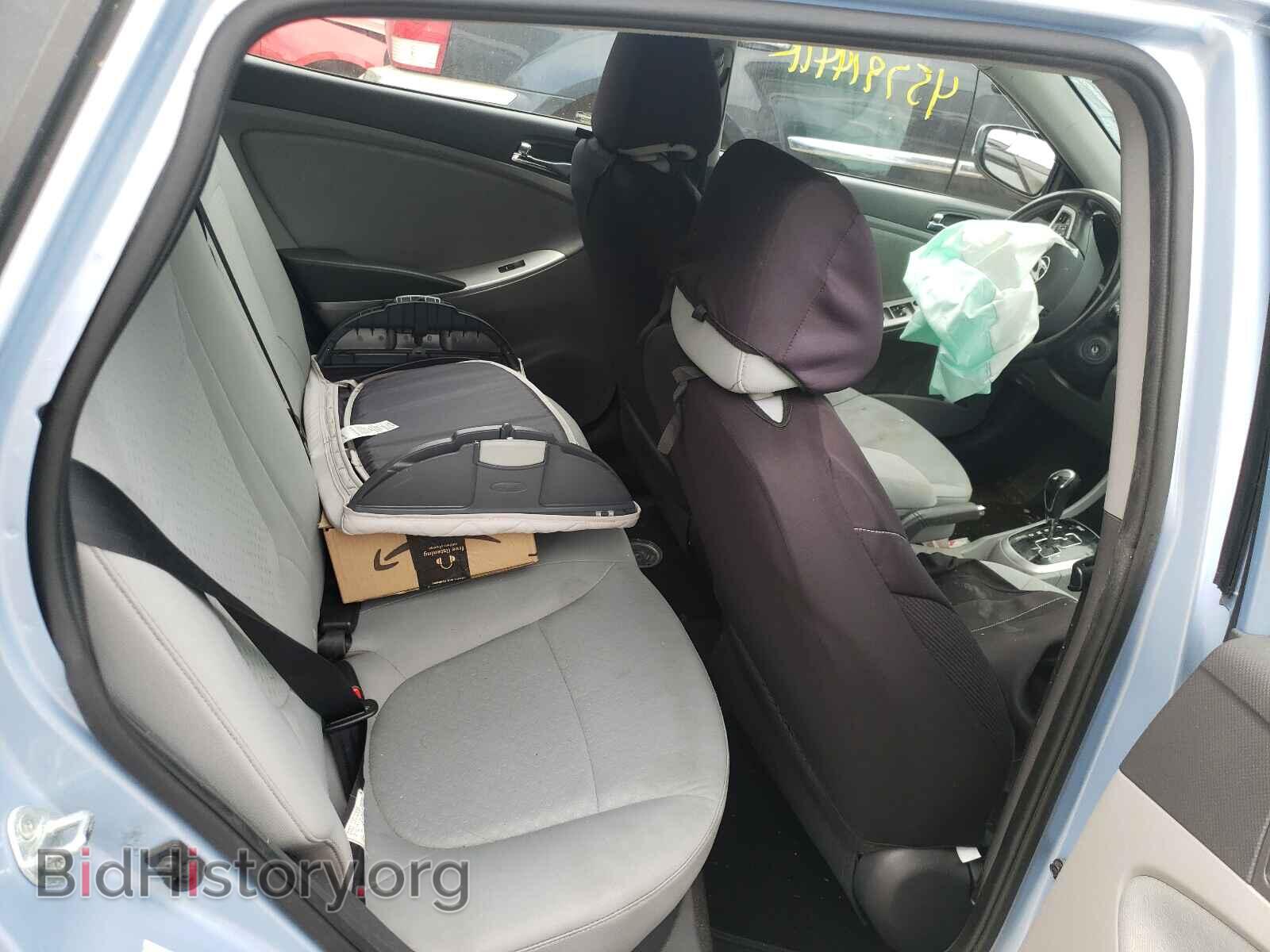 2014 HYUNDAI ACCENT - VIN: KMHCU5AEXEU160679 - Фото 6