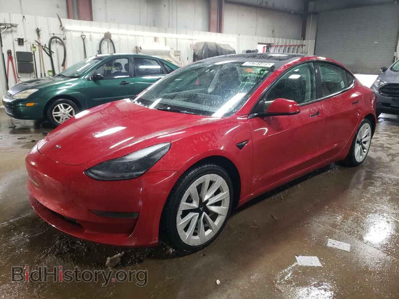 Photo 5YJ3E1EA5NF286989 - TESLA MODEL 3 2022