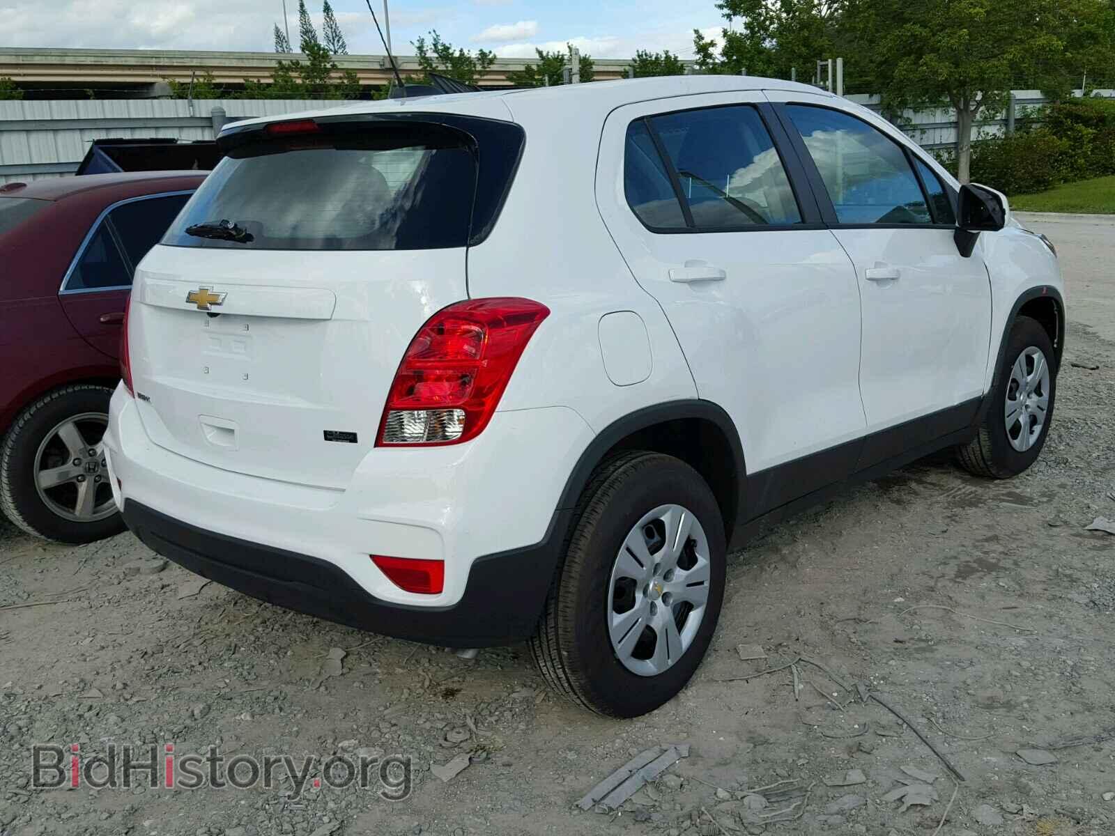 2017 CHEVROLET TRAX - VIN: 3GNCJKSB4HL277745 - Фото 4