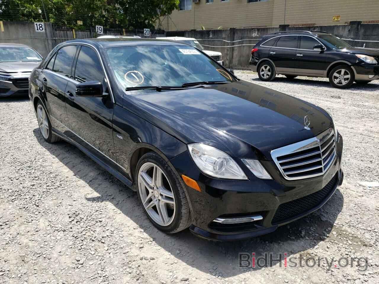 Photo WDDHF5KB0CA552244 - MERCEDES-BENZ E-CLASS 2012