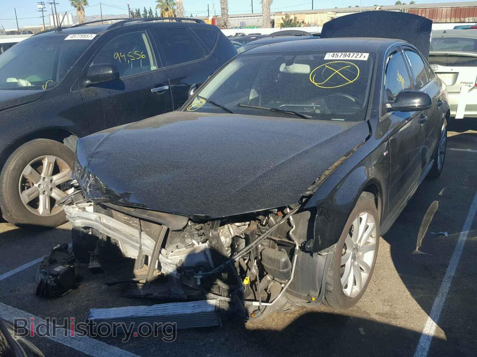 2014 AUDI A4 - VIN: WAUAFAFL2EN029114 - Фото 2